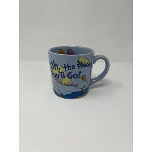Dr. Seuss Coffee/Tea Mug Cup (Oh the Places You'll Go) - 12 oz